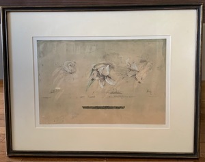 売りきり　藤浪理恵子(1960~ )　銅版画　パピエ・コレ 東京造形大学卒　ミヤコ版画賞展大賞受賞　