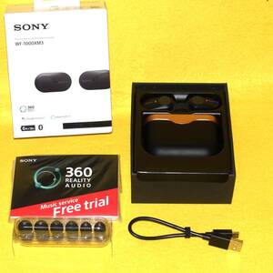 SONY WF-1000XM3 ソニー　bluetooth ヘッドセット　海外仕様モデル　ジャンク品