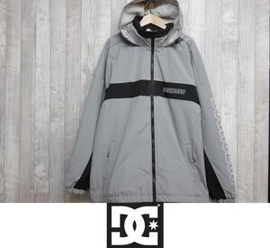 【新品】25 DC SNOW STAND ZIP JACKET - Lサイズ - Grey(GRY) 正規品 スノーボード ウェア ジャケット