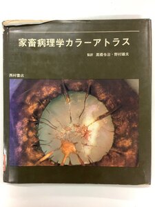 【除籍本】家畜病理学カラーアトラス　監訳:高橋令治/野村靖夫　発行:西村書店　獣医学/農学【ta03i】