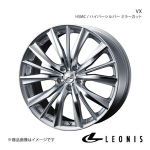 LEONIS/VX フーガ Y51 FR アルミホイール1本 【20×8.5J 5-114.3 INSET45 HSMC(ハイパーシルバー ミラーカット)】0033294