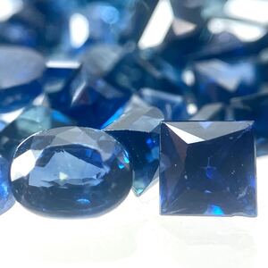 1円〜!!◆サファイアおまとめ25ct◆d 約5g ルース 裸石 宝石 Sapphire コランダム jewelry ジュエリー ブルー w3149