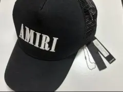 AMIRI アミリLOGO TRUCKER HAT キャップ 帽子 ブラック