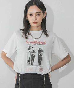 JEANASISジーナシスBANDヴィンテージTEE半袖Tシャツ L新品未使用タグ付き半袖プリントTシャツ 白ホワイト(05)