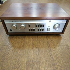 LUXMAN C-300 プリアンプ 通電のみ確認 長期保管 中古現状 ジャンク品