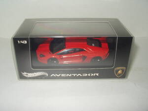 HW Lamborghini Aventador / ホットウィール エリート ランボルギーニ アヴェンタドール ( 1:43 )