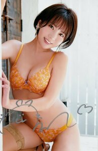 【佐々木萌香/レースクイーン・オブ・ザ・イヤー トレーディングカード】高画質直筆サイン入A4サイズ生写真 発売イベント特典