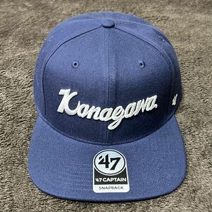 横浜DeNAベイスターズ 神奈川 kanagawaキャップ ’47 CAPTAIN 55-61cm