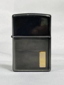 ZIPPO/ジッポー J ZIPPO 金色プレート付 アメリカ製 保管品