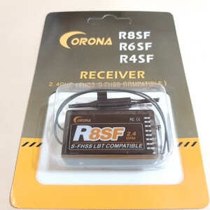 ●即決価格●送料無料●1個● Corona R8SF 8CH S.BUS 2.4G 受信機 Futaba プロポ 送信機 S-FHSS T4YF T6J T6K T8J T10J T14SG T18MZ T18SZ