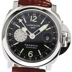 パネライ PANERAI PAM00088 ルミノール GMT デイト スモールセコンド 自動巻き メンズ _800651