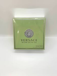 (OH1181) 1円スタート！！☆美品☆未使用☆ VERSACE/ヴェルサーチ VERSENSE/ヴェルセンス VSS 100ml オードトワレ 香水　グリーン　箱付き