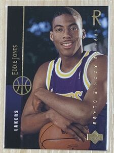 NBA Trading Card Eddie Jones Rookie Card RC 94-95 90年代 エディージョーンズ Lakers レイカーズ