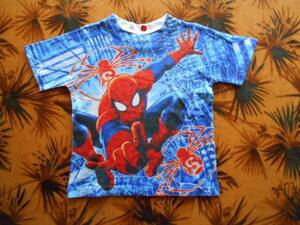 Tシャツ no.91 MARVEL ULTIMATE SPIDER‐MAN, 4T,米軍基地から出たもの中心