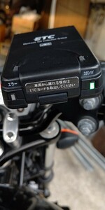 ホンダ純正オプションETC 日本無線株式會社 JRC JRM-12 車載器 cb400レボ Nc42 Honda Access 二輪車用アンテナ一体型ホンダアクセス