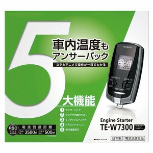 ●送料無料●カーメイト　TE-W7300+TE64+TE421　ミツビシ　デリカ D:5　H22年6月～H25年1月　イモビ付●●