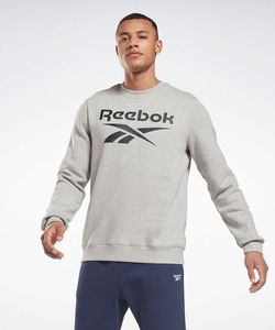 リーボック アイデンティティ フリース クルー スウェットシャツ トレーナー パーカー Reebok adidas nike new balance champion ジム