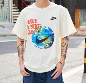 L新品 半袖 Tシャツ NIKE ナイキ 半袖Tシャツ エッセンシャル STMT ココナッツ メンズ ショートスリーブ デカロゴ