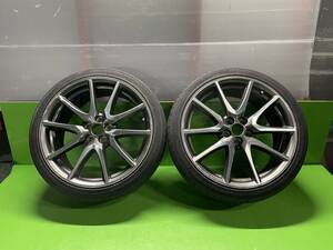 プリウス G’s ZVW30 後期■純正ホイール　18×7.5J+50　5/100　ハブ54■APTANY　215/40ZR18■18インチ　2本セット