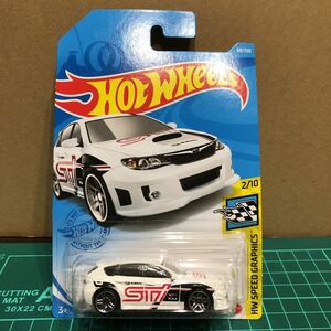 A-14 ホットウィール スバル インプレッサ WRX STI ダイギャストミニカー ミニカー 中古品 未開封品 売切り