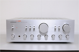 ☆整備済 動作良好☆ 美品 PIONEER A-006 AB級プリメインアンプ 1円スタート