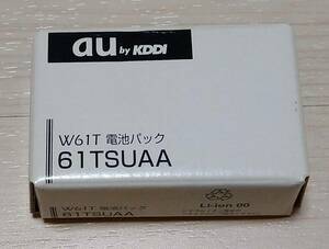W61T 電池パック (61TSUAA)/au/フィーチャー・フォン/東芝/未使用品