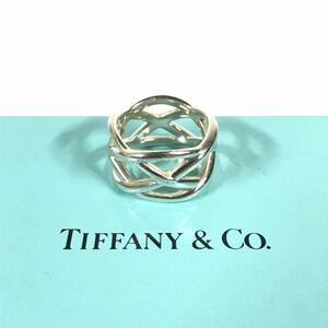 【ティファニー】本物 TIFFANY&Co. 指輪 ケルティックノット シルバー925 サイズ10号 リング メンズ レディース アクセサリー 送料370円