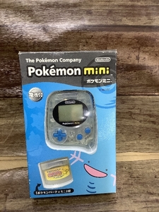 R1d 希少 NINTENDO ポケモンミニ Pokemonmini ポケモンパーティーミニ付き 動作未確認 現状品