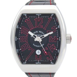 フランクミュラー ヴァンガード ブランドオフ FRANCK MULLER ステンレススチール 腕時計 SS/ラバー/クロコ革 中古 メンズ