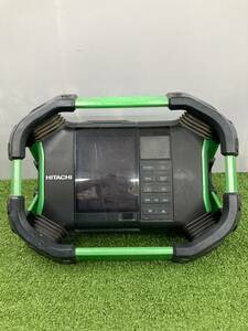 【中古品】★HiKOKI(旧日立工機) 14.4V 18V共用 コードレスラジオ 充電式 Bluetooth機能搭載 AC100V使用可 本体のみ　IT3UIYAD5MT8