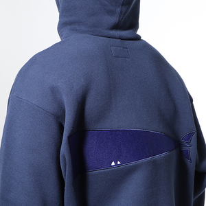 希少★新品本物【紺★2】★CACHALOT HOODED SWEATSHIRT カチャロットパーカー正規店購入 ディセンダント 限定入手困難 DESCENDANT 20AWSPOT