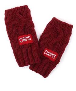 ＜ バーガンディー ＞ CHUMS チャムス 手袋 チャムス ネパールニットカフゲイター Nepal Knit Cuff Gaiter CH09-1331