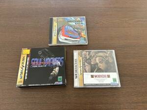 セガサターン用ソフト3本セット SEGA SATURN