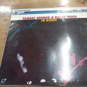 LD・レーザーディスク　柳ジョージ　Yanagi George & Rainy Wood In Night　美品　⑥