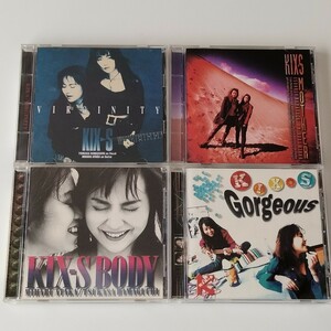 【良好品4枚セット】KIX・S/VIRGINITY/MOTHER/BODY/GORGEOUS/キックス/安宅美春/浜口司/ヴァージニティー/マザー/ゴージャス/ビーイング