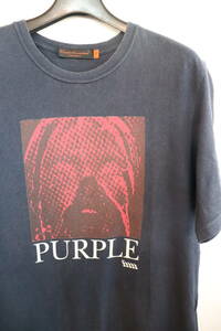 即決 07SS UNDERCOVERISM アンダーカバーイズム UNDERCOVER purple期 THE LAST SCREAM OF ZAMIANG ＆フォトプリント Tシャツ メンズ1 濃紺