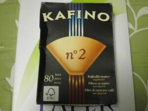 THE KAFINO COFFE FILTER 80PCS POSTCOST200