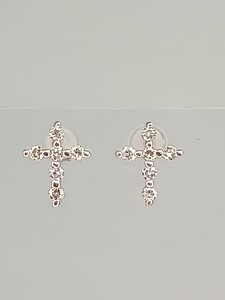 ☆k18wg★天然ダイヤ0.20ct☆ピアス☆90