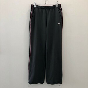 LV894 NIKE トラックパンツ ジャージ グレー レディース M ウエスト少し伸びあり 紐なし