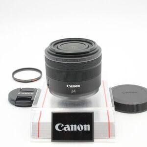 【極美品】 Canon キヤノン RF 24mm f1.8 MACRO IS STM CANON キャノン HAKUBA XC-PRO EXTREME LENS GUARD 52ｍｍ 付き 61001