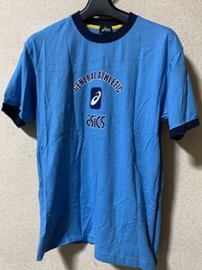 【美品】　asics アシックス　半袖Tシャツ　水色　160