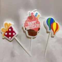 ⭐️ ケーキ ピック キャンドル バースデー パーティー 生誕祭