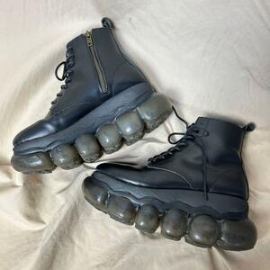 MIKIOSAKABE New Jewelry Boots ブーツ ブラック 黒 ミキオサカベ grounds グラウンズ サイズ 24cm スニーカー 