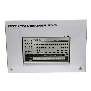 美品 BEHRINGER RHYTHM DESIGNER RD-9 ベリンガー リズムデザイナー RD-9 シンセサイザー ドリズムマシン