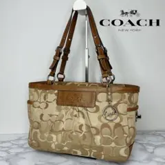 A44 COACH コーチ シグネチャー ハンドバッグ ショルダーバッグ