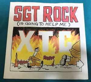 7”●XTC / Sgt. Rock (Is Going To Help Me) UK盤 VS 384