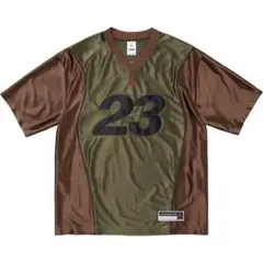 Supreme Jordan Warm Up Jersey Olive XL