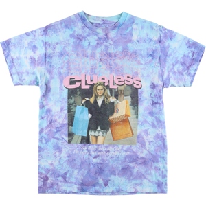 古着 CLUELESS タイダイ柄 映画 ムービーTシャツ レディースM相当 /eaa481465