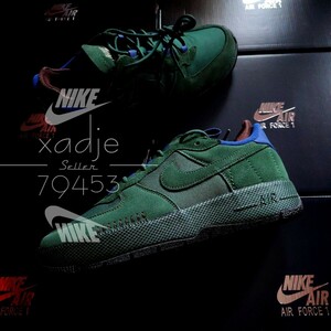 新品 正規品 NIKE ナイキ AIR FORCE1 WILD エアフォース 1 ワイルド 緑 グリーン WMNS 26.5cm (実質26cm) US9.5 箱付き