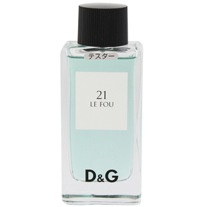 ドルチェ＆ガッバーナ 21 ル フー (テスター) EDT・SP 100ml 香水 フレグランス 21 LE FOU TESTER DOLCE＆GABBANA 新品 未使用